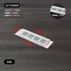 Malla de Ventilación para Gabinete de Aleación de Aluminio Blanco Cubierta Decorativa para Zapatero Rejilla de Agujero de Ventilación Rejilla de Disipación de Calor Agujero Cubierta de Agujero de Escape