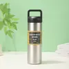 Taza Isotérmica al Vacío Estilo Retro Americano Transfronteriza de Acero Inoxidable 304 Gran Capacidad Portátil para Deportes al Aire Libre Botella de Agua Taza Espacial