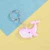 Llavero de Peces Marinos Tropicales de Dibujos Animados PVC Lindo Infantil Creativo Accesorios para Mochila Pequeño Regalo Colgante para Coche