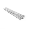 Plata de Ley 925 Redonda de un Solo Círculo Hecha a Mano DIY Joyería Pulsera Collar Conexión Final Accesorios Fábrica Stock Listo Entrega 48H