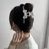 Corea del Sur Nuevo Elegante Negro y Blanco Puntos de Ola Pinza Grande Cruzada Moda Clip para Cabello Accesorios para el Cabello para Niñas