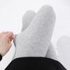 Meia-calça Cinza Retrô com Forro de Lã para Mulheres, Leggings Brancas Espessadas Quentes para Outono e Inverno, Calças Térmicas Pretas Versáteis para Usar por Cima