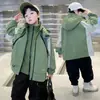 Chaqueta 3 en 1 para Niños 2026 Nueva Ropa de Abrigo Otoño/Invierno para Niños Medianos/Grandes Traje de Montañismo Impermeable a Prueba de Viento para Exteriores