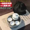Bandeja de té de aleación de aluminio, tamaño pequeño, para una persona, con drenaje de agua, portátil para uso en casa y al aire libre, oficina, jóvenes, mesa de té con almacenamiento de agua para exteriores