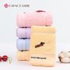 Jieliya E3112 Toalla de Algodón para Niños de Dibujos Animados Suave Linda Absorbente para Hombre y Mujer para el Hogar Toalla Facial Estilo Fresco Toalla para Niños