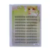 Pestañas Postizas Yuxiaoya Zimo para Mujer, Estilo Natural, Segmentadas Similares Súper Suaves, Racimos Individuales, Maquillaje Profesional, Injerto, Pestañas Finas Transparentes