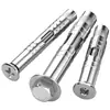 Tornillo de expansión de acero inoxidable 304 cabeza plana expansión interna hexágono externo extensión perno de expansión cabeza avellanada tubo de expansión de tracción