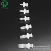 JU Jiyou Wholesale 1/16-1/4 Rosca Externa Cánula de Manguera Pagoda Plástico PP Conector LUER LUER