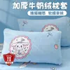 Juego de 2 Fundas de Almohada de Leche Espesa de Invierno 2026 Nueva Funda de Almohada de Coral Fleece 48x74cm Funda de Almohada para Estudiante 2