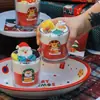 Vela Perfumada de Recuerdo Navideño Vela Hecha a Mano Vela de Ambiente Adornos Fragancia Navideña Venta al por Mayor Transfronterizo