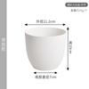 Ventas Directas de Fábrica Macetas de Plástico Imitación Porcelana Macetas Redondas Engrosadas Juego de Macetas de Plástico Flocado Césped Artificial Cuero Venta al por Mayor