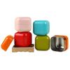 Caja de hojalata, Lata pequeña verde para té de naranja, Lata sellada, Dulces de boda, Té verde brillante, Té negro, Caja vacía cuadrada esmerilada pequeña de caqui