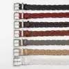 Cinturón Decorativo Tejido a Mano sin Perforaciones para Mujer Moda Europea y Americana Clásico Versátil Cinturón para Vestido de Mujer