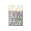 Tomoni & Não Perca Adesivos de Unha Metálicos para Nail Art Adesivos de Unha Modernos Simples Adesivos de Cisne Branco Mistura de Materiais