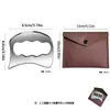 Raspador de fascia de acero inoxidable para masaje facial, cuchillo de fascia para lifting y relajación, palo de masaje, juego de herramientas de raspado para masaje