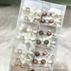 Grampo de Cabelo Pequeno Doce Feijão Strass Laço Estilo Coreano Nicho Retrô Amigo da Pele Presilha para Franja Menina Doce