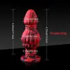 Lei Zhenzi Plug Anal de Silicone Masturbação Sedução Backcourt Sexo Alternativo Plug Anal SM Usar em Público Brinquedo de Expansão Anal de Cor Mista