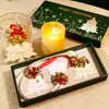 Árbol de Navidad yeso aromaterapia película colgante caja de regalo caja de regalo de aromaterapia navideña colgante de aromaterapia para coche para transfronterizo