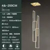 Lámpara de pasillo de apartamento tipo loft dúplex candelabro de escalera nórdico creativo lujo villa sala de estar moderna minimalista lámparas