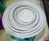 Atacado do Fabricante Bandeja de Renda Novo Material Fundo Plano Renda Grande Redonda Múltiplas Especificações Vaso de Flores Bandeja de Fundo Plástico Bandeja de Água