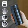 Termo de Acero Inoxidable Taza Mini Bolsillo con Solapa Pantalones Taza Estilo Ins Pantalla Inteligente Masculino y Femenino Niños Estudiante Taza de Agua Regalo Personalización