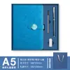 Cuaderno A5 con Hebilla de Negocios, Caja de Regalo de Cuaderno de Alta Gama, Set de Planificador, Regalo Souvenir para Reunión Anual Corporativa, Logo