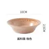 Plato para Salsa de Cerámica de Alto Valor Hogar Creativo Plato para Condimentos de Hot Pot Plato para Vinagre Plato para Condimentos Plato Pequeño Plato para Snacks
