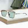 Aks 523 Transfronteiriço Luxo Estilo Japonês Liga de Metal High-End Armação de Óculos de Sol Masculinos Akon Férias Óculos de Sol Femininos