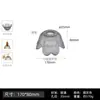 Pantalla con Cabezal de Lámpara Completo, Lámpara de Mesa DIY, Lámpara Colgante con Interruptor, Pantalla Reemplazable, Carcasa de Repuesto, Vidrio Transparente Gris Espesado