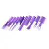 Comercio Electrónico Transfronterizo Set de Peines de 10 Piezas Peine Antiestático Herramientas de Peinado Portátiles Cuidado del Cabello para Cabello Rizado