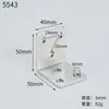 Código de Ángulo de Acero Laminado en Frío Engrosado Recto de Fábrica Tablero de Madera Mesa y Silla Gabinete Armario Conector de Fijación Ángulo Recto Capa Trenza
