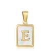 Colgante de acero inoxidable con letras en inglés, estilo transfronterizo, estilo europeo y americano, con personalidad que combina con todo, para viajeros, para hombres y mujeres.
