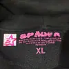 Sudadera Sp5Der de Moda Más Vendida en el Extranjero, Corte Holgado Estilo Americano, Forro Polar, Sudadera con Capucha de Telaraña de Espuma, Stock Listo de Fábrica