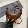 Bolso de hombro y bandolera de moda coreana, simple y elegante, con textura, para mujer, nuevo bolso de hombro para el trabajo, otoño 2026
