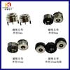 Conector magnético de cabeça diâmetro 5mm/8mm/10mm/12mm conector de assento fêmea de cabeça macho magnética circular fornecimento