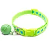 Coleira para Gato e Cachorro Pequeno de 1,0 cm Estrela de Cinco Pontas Coleira Anti-perda para Cachorro Acessórios de Marcação para Gato Identificável Sino Grande