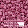Paquete de Recarga de 264 Colores 1000 Piezas 2.6 mm Fusion Beads Tablero de Pines Set de Rompecabezas Beads para Planchar Serie Completa de 264 Colores