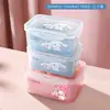 Caja Sanrio para Conservar Alimentos Sellada Plástico Grado Alimenticio Almacenamiento Refrigerador Fruta Bento Lonchera Calentamiento por Microondas