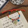 2026 Festival do Barco-Dragão Pulseira de Corda Colorida Bênção Feita à Mão para Adultos, Crianças e Bebês, Pulseira de Sachê de Zongzi, Corda Vermelha, Novo