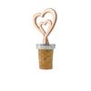 Fábrica para el Día de San Valentín, tapón de vino de oro rosa, tapón de corcho al vacío, tapón de vidrio, tapón de vino fresco