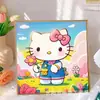 Pintura de Diamantes Infantil Transfronteriza Tamaño Pequeño Pegatina de Diamantes Completos 5D Arte Simple DIY Regalo Hecho a Mano con un Toque de Alta Gama