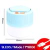 Controle remoto solar ao ar livre Luz de acampamento à prova d'água USB lâmpada recarregável luz da barraca LED tenda de emergência luz do mercado noturno
