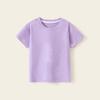 Camiseta infantil de algodão com manga curta em cores de doce para meninos e meninas nova camiseta de verão com manga curta jaqueta estilo western uma geração de cabelo