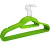 Organizador de perchas antideslizante, sin costuras, flocado, percha mágica 42CM, perchero de terciopelo para tienda de ropa al por mayor