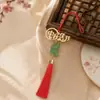 Festival do Meio Outono Pingente de Coelho Esmaltado DIY Decoração de Caixa de Presente de Bolo Lunar Chinês Enfeite para Bolsa de Carro Presente Cultural e Criativo Atacado