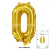 Paquete de Cartas al por Mayor One Piece Versión Delgada de 16 pulgadas Oro y Plata Digital Escena de Fiesta de Cumpleaños para Bebé Globo de Película de Aluminio