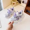 Zapatillas Dad para Niños Dibujos Animados Lindas Casuales para Correr 2026 Primavera y Verano Nuevas de Moda Malla para Niñas