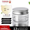 Os fabricantes vendem PET30ml frasco transparente 30g frasco de creme máscara de frasco de tampa de alumínio frasco sub-embalado frasco de amostra