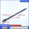 Braçadeira de cabo de carro Tipo braçadeira de cabo de nylon braçadeira de cabo de cabeça de aeronave 8 * 150 preto e branco braçadeira de cabo de furo de chapa metálica de carro
