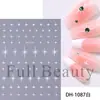 FULL BEAUTY Nuevas Pegatinas Transfronterizas Doradas y Plateadas de Estrella, Luna, Sol para Uñas Pegatinas de Estrella para Uñas Pegatinas para Uñas DIY
